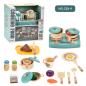 Preview: 360Home Simulation Kinderküche Spielzeugset Kochset KüchePaketgröße: 70.5cm*48.5cm*67cm  Sofortiger Rauch nach Zugabe von Wasser für ein realistischeres Kocherlebnis.  Drei  Batterien für Gasbrenner zum Einschalten und Spielen.  Zart polierte Oberfläche u